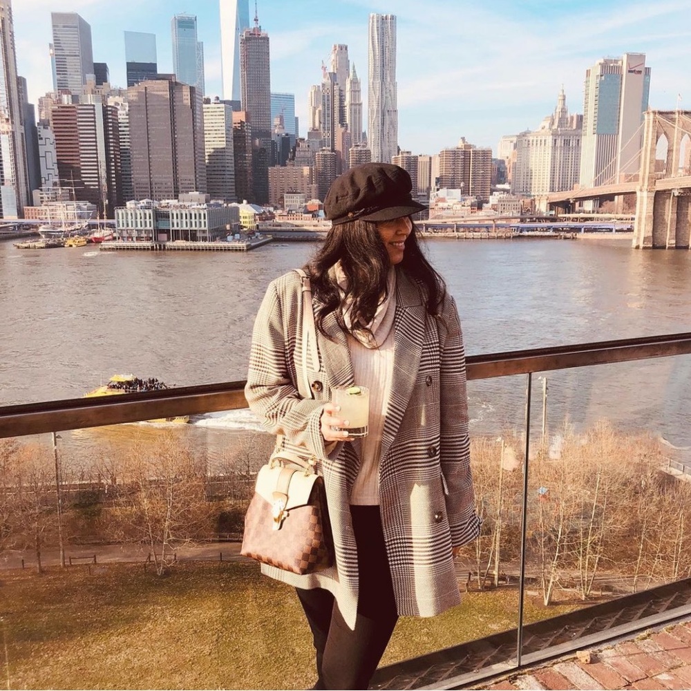 H&M Plaid Blazer